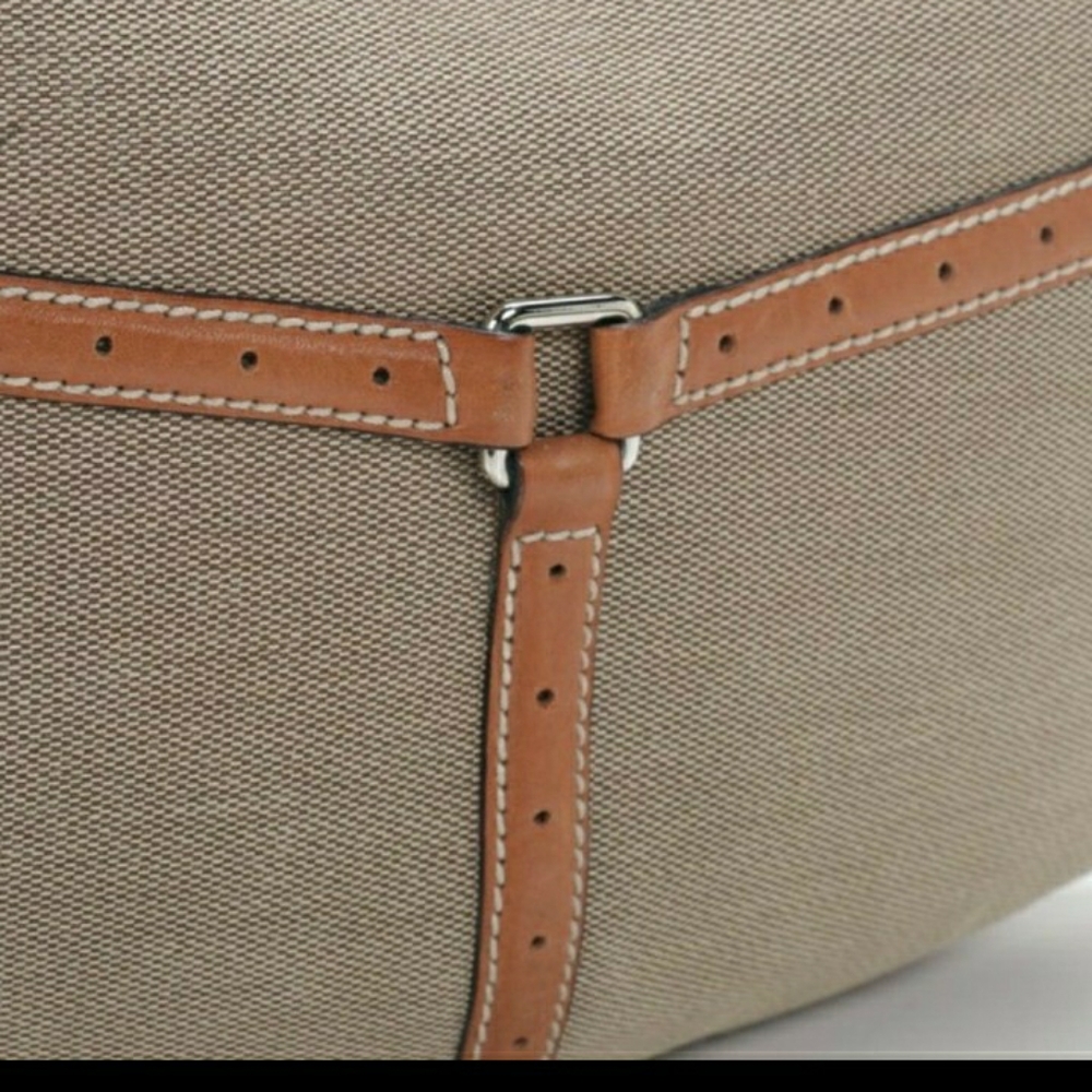 GUCCI Reins Canvas & Leather Hobo Bag - Picture 5 of 12